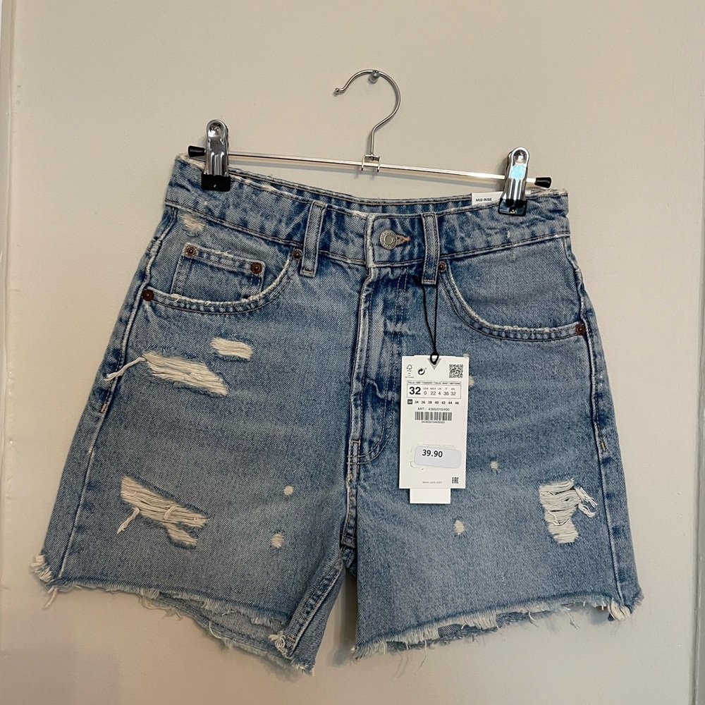 NWT Zara Denim Shorts